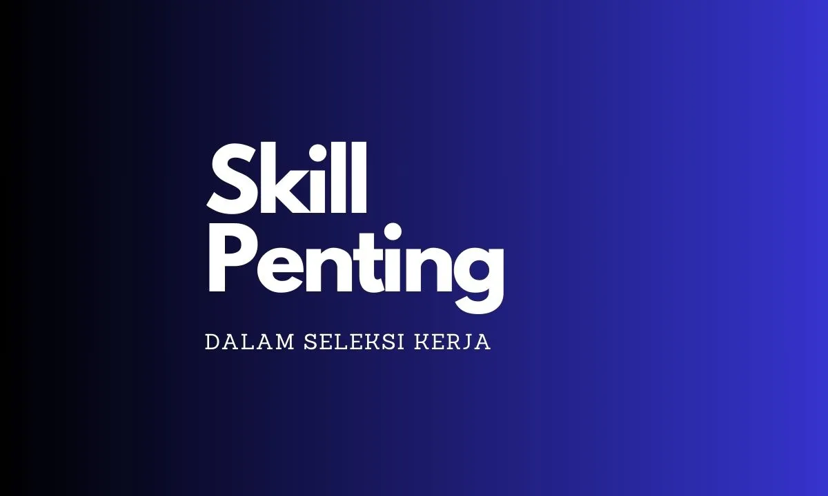 Skill Penting