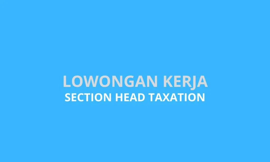 Section Head Taxation